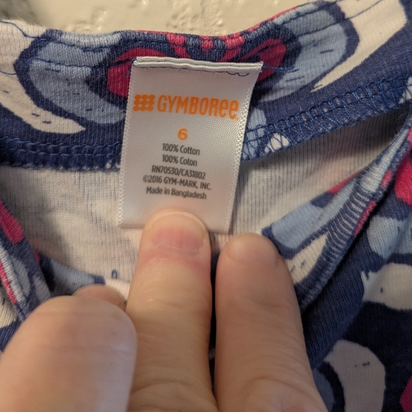 Gymboree Blue Sleeveless Scoop Neck Sundress - Picture 3 of 3